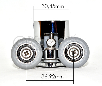 pojezdové kolečko ke sprchovému koutu W08 - velikost 2